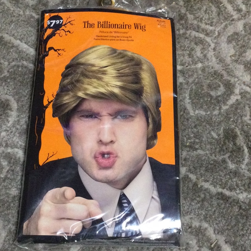 Billionaire costume wig NWT